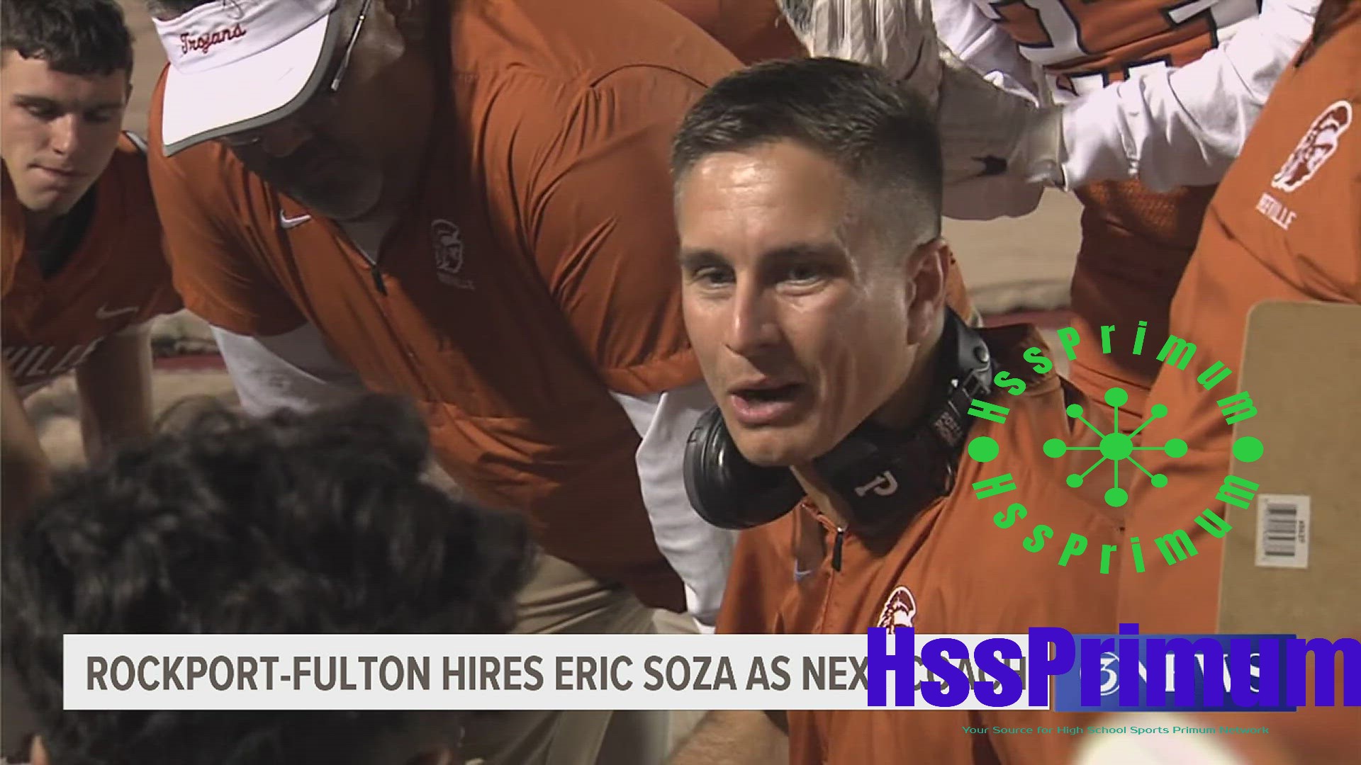 Eric Soza named new football coach, athletic director at Rockport-Fulton