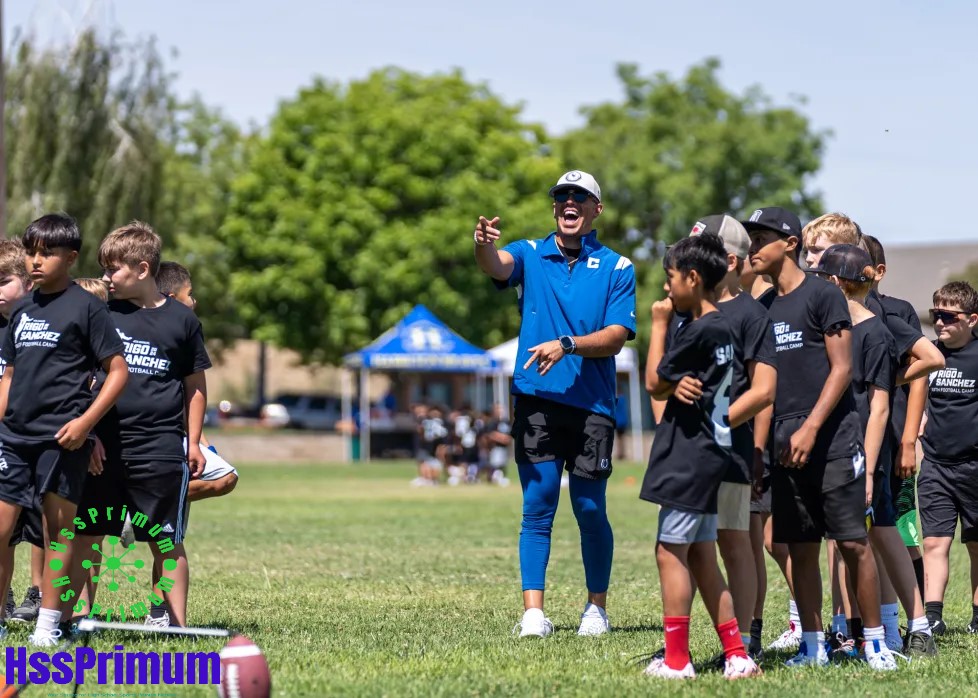 Rigo Sanchez hosted his 4th Annual Football Camp at Hamilton High School